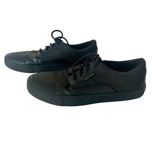 Nautica Currie Men’s Size 11 Black Casual Sneakers Shoes Lace Up Minimalist
